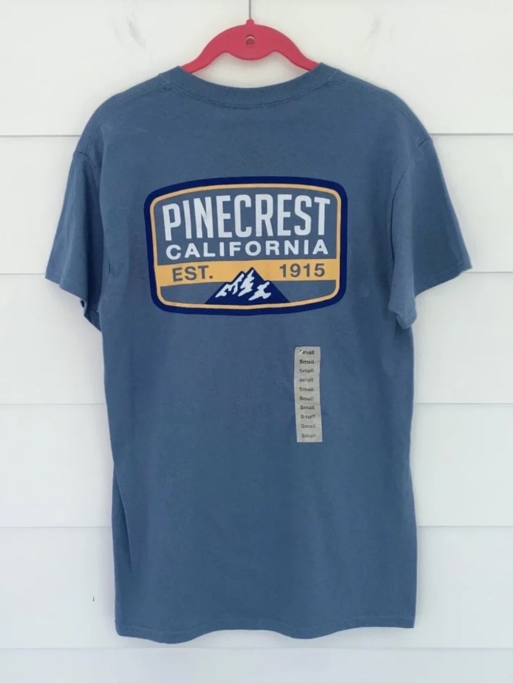 NEW Pinecrest California Indigo T-Shirt Small Unisex